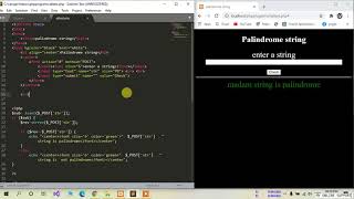 PHP program to find whether a string is palindrome or not
