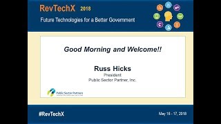 RevTechX 2018 -  Open & Welcome