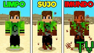 MINECRAFT VAI FICANDO MAIS SUJO A CADA MINUTO!