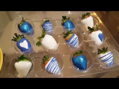 How to make Chocolate Covered Strawberries with Glitter How to make Chocolate Covered Strawberries with Glitter