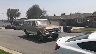 1968 GMC Suburban 4x4 First Drive in 10 years!