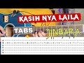 Kasihnya Laila - Jinbara (Tutorial Slow With TAB) Verse Acoustic | Solo Cover | Intro Cover