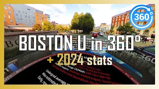 【2024 数据】波士顿 Boston University 360°全景游览（徒步/开车）