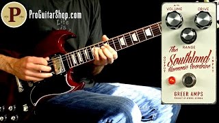 Greer Amps Southland Harmonic Overdrive