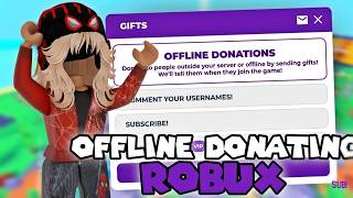 Pls Donate 🔴LIVE🔴 Donating Robux to viewers! + Robux raffles!! (TTS enabled!)