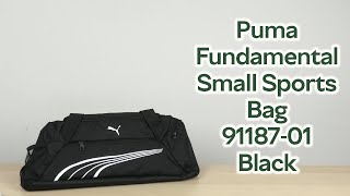 Розпаковка Puma Fundamental Small Sports Bag 91187-01 Black