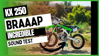 Evo MX Racing - Kawasaki KX250 - 2 stroke Best Sound Ever - 250 2 Stroke Brap