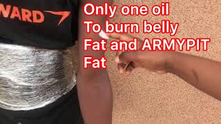 ONLY PLASTIC WRAP CAN BURN YOUR STOMACH FAT AND ARMYPIT FOR 5 DAYS...100% work
