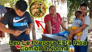 🚨Jamas Antes Visto Leo Le Ayuda A Cristy A Preparar Esta Rica Comida Para Norma😱