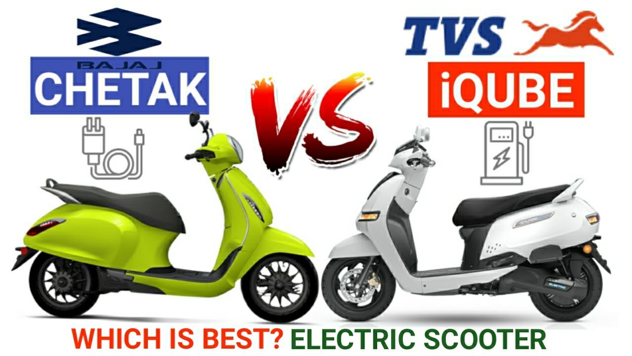 2020 Bajaj Chetak Vs Tvs IQube | Electric Scooter | Comparison | Top ...