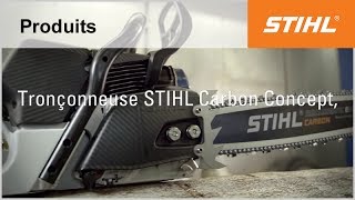 Innovation : Tronçonneuse STIHL Carbon Concept