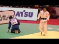 judo 宇髙菜絵 vs 山本杏 女子57kg級 準決勝 柔道グランドスラム東京2013.11.29