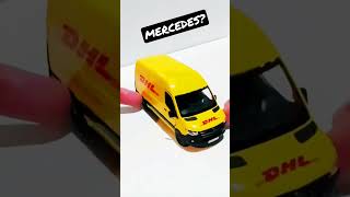 Mercedes-Benz Sprinter - DHL Van - KINSMART Pull Back / Die-cast Car #diecastcars #shorts