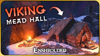 Building a VIKING HALL in Enshrouded!