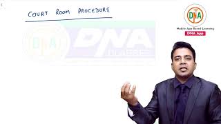 Courtroom procedures DNA I FMT I  For NEET-PG I FMGE By Dr. Vishwajeet Singh