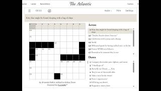 The Atlantic Crossword 05/06/2026