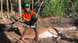 The Ermine Buck - Big Adirondack Buck on Bare Ground