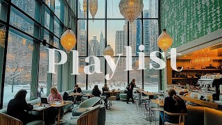 Cafe Playlist ☕Winter Coffee Scene 🔥 Heartwarming Melodies 🎶❄️ | Essential Winter Playlist