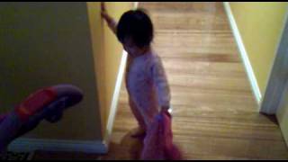 Milana walking