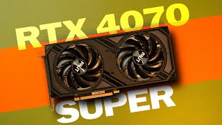 NVIDIA RTX 4070 Super - лучшая видеокарта года!