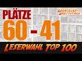 Plätze 60 bis 41 der Leserwahl Top 100 Brettspiele - Abenteuer-Brettspiele.de