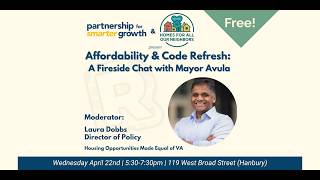 Affordability & Code Refresh: A Fireside Chat with Mayor Danny Avula
