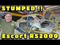 Ford Escort RS2000 : Stumped by the amount of work on the inner wheel tub.