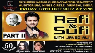 Rafi & Sufi Full Show (Part 2) Presented By Hemantkumar Musical Group
