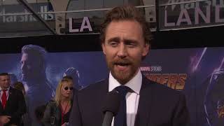 Avengers Infinity War Los Angeles World Premiere - Itw Tom Hiddleston (official video)
