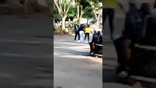 she knocked out bushman straight away #shorts #funny #memes