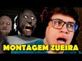 GAMES EDUUU FUGINDO DOS VÉIOS DO RUIM - GRANNY DE PC (MONTAGEM ZUEIRA)