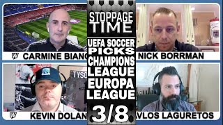 ⚽ UEFA Soccer Picks, Predictions and Odds | Champions League | Europa League | Stoppage Time