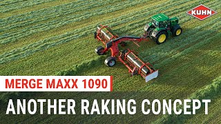 Discover another raking concept with our belt-mergers | MERGE MAXX 1090 | KUHN