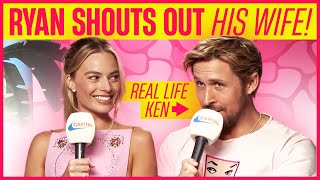 Ryan Gosling And Margot Robbie Add To The Official Ken-cyclopedia | Barbie Interview