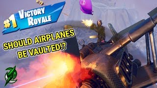Should Airplanes be *VAULTED*!? - Fortnite