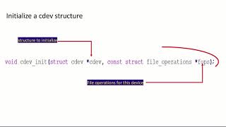 Linux device driver lecture 17 : Char driver implementation