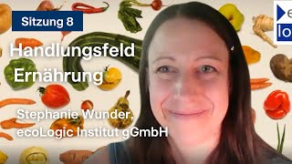 Der Weg zu einem sozial-ökologischen Ernährungssystem mit Stephanie Wunder - Handlungsfeld Ernährung