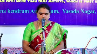 Saptagiri Sangeetha Saptaham -  Vaggeyakara Vaibhavam - Mrs. G. LAVANYA,  - Vocal