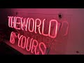 neon sign the world is yours amazon review