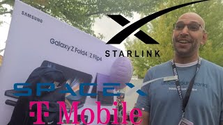 T-mobile space X satellite phone S4 vs Samsung Galaxy Z FOLD 4