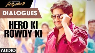 Hero Ki Rowdy Ki Dialogue | Savyasachi Movie | Naga Chaitanya, Nidhi Agarwal | MM Keeravaani