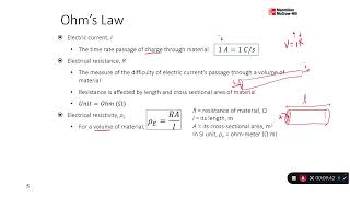 Materials - Electrical Properties - 1