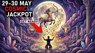 Sagittarius Moon Opens Your Luckiest Portal of 2026 - 3 Signs Hit the COSMIC JACKPOT (May 29!)