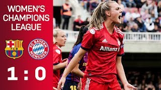 FC Barcelona vs. FC Bayern 1-0 | UEFA Women's Champions League - Semi-Final | ReLive