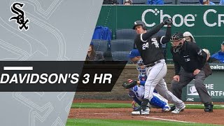 Matt Davidson belts three home runs on Opening Day