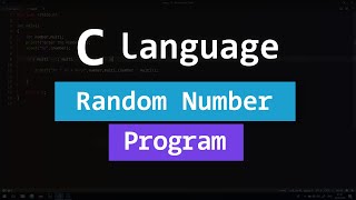 How to Generate Random Numbers in C language using rand srand and time function