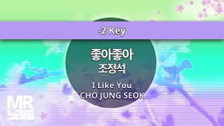 MR노래방ㆍ-2 key] 좋아좋아 - 조정석 ㆍI Like You - CHO JUNG SEOK ㆍMR Karaoke