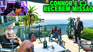 CONNOR E CJ VÃO NA CASA DO BOLTS PARA RECEBER MISSÃO - GTA RP - EP.82/2ªT