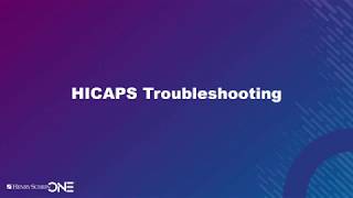 HICAPS Troubleshooting