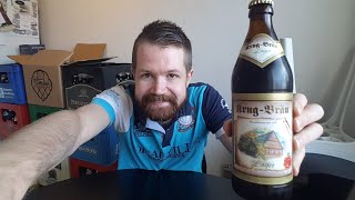 Beer review #158 Krug-Bräu Lager (Breitenlesau, Oberfranken) 🇩🇪